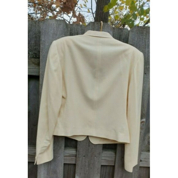 KENZO Paris Vintage Wool Jacket Blazer  Womens Size 42 / 10 - Picture 4 of 12